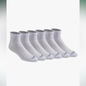 Dickies Men's Dri-tech Moisture Control Quarter Socks/L SIZE